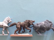 Warhammer Grots Goblins Wolf