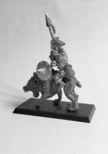 Warhammer Grots Goblins Wolf