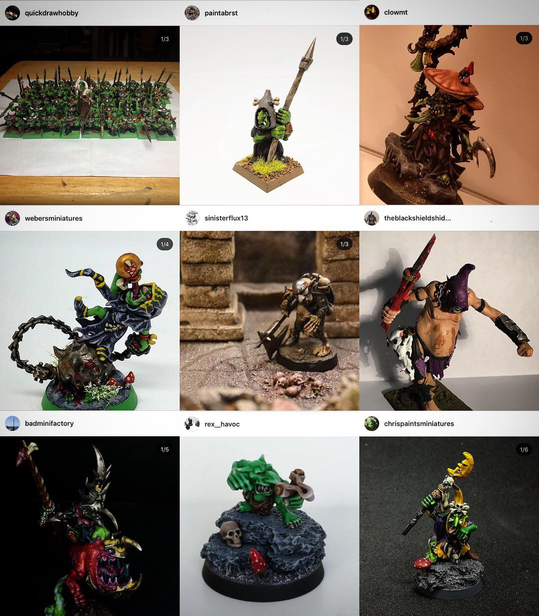 warhammer sigmar grots goblins gloomspite git28