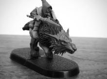 Warhammer Goblin Grot Wolf Rider
